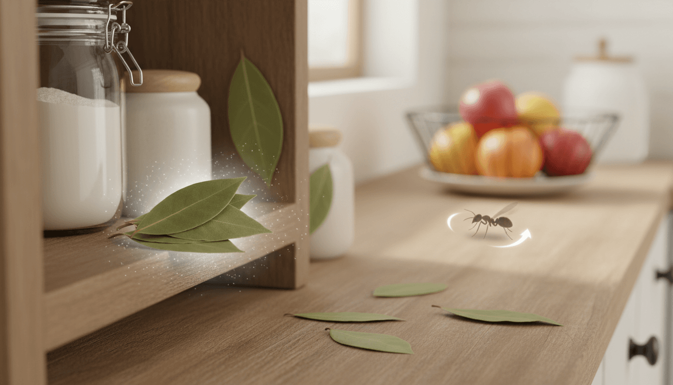 🔥 Afaste Insetos da Sua Cozinha com Louro! O Método Secreto que Você Precisa Conhecer! 🔥