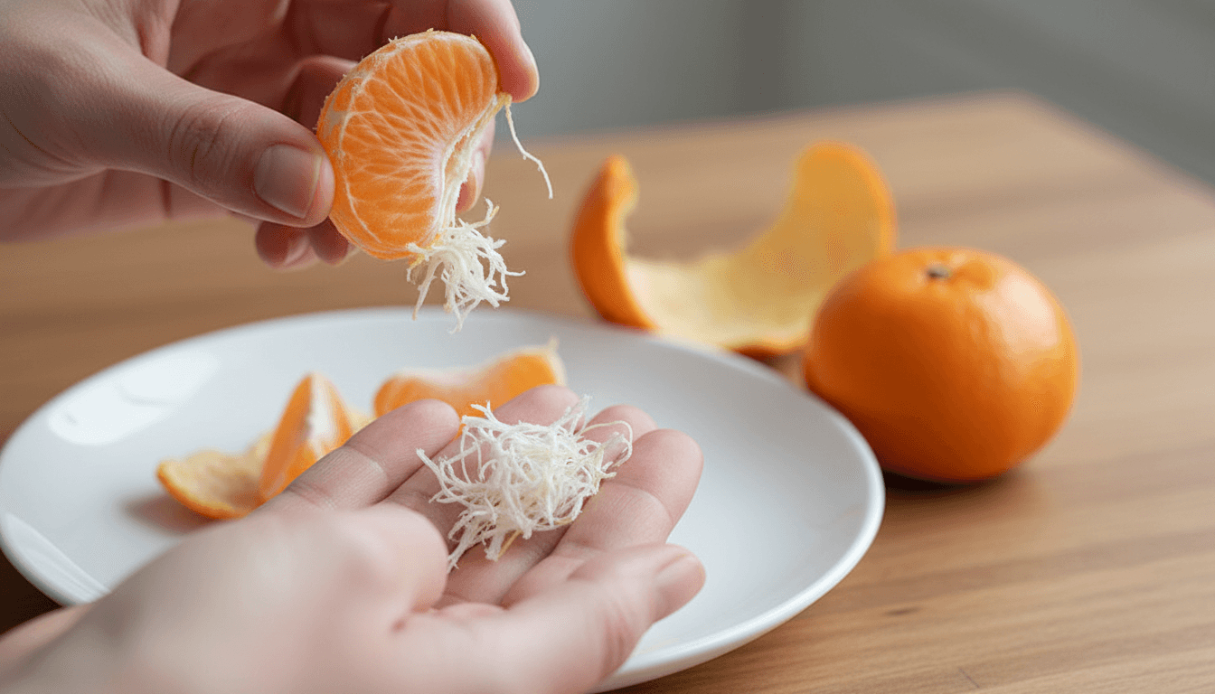 Descubra os Benefícios Ocultos dos Fios da Tangerina! 🍊💥