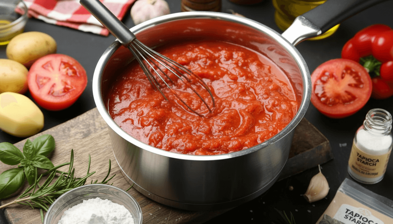 ✨ 10 Truques Surpreendentes para Engrossar Molhos Sem Farinha! 🍽️